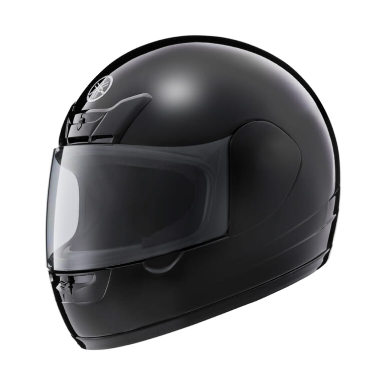 YF-1S Roll Bahn|ワイズギアの新作ヘルメットは「音叉マーク」推し!なんと、フルフェイスが16,500円、スライドサンバイザー付き万能ジェットが17,050円だ!