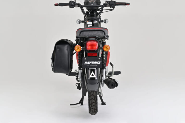 DAYTONA サドルバッグサポート（ベルトループ一体型） CC110（'18～'25） 【EX-TOUCH対応】｜【クロスカブ110カスタム】積載革命! デイトナ「サドルバッグサポート」でキャンプツーリング仕様にしよう