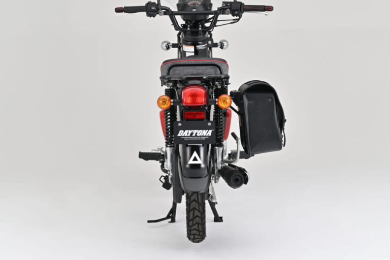 DAYTONA サドルバッグサポート（ベルトループ一体型） CC110（'18～'25） 【EX-TOUCH対応】｜【クロスカブ110カスタム】積載革命! デイトナ「サドルバッグサポート」でキャンプツーリング仕様にしよう