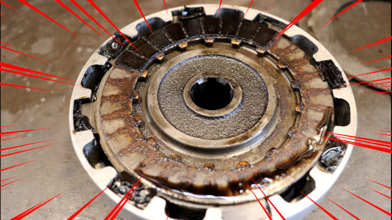 【注意喚起】放置旧車なら絶対交換! クラッチのフリクションディスクは劣化するとどんでもないことになります