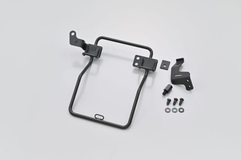 DAYTONA サドルバッグサポート(ベルトループ一体型) CC110('18~'25) 【EX-TOUCH対応】|【クロスカブ110カスタム】積載革命! デイトナ「サドルバッグサポート」でキャンプツーリング仕様にしよう