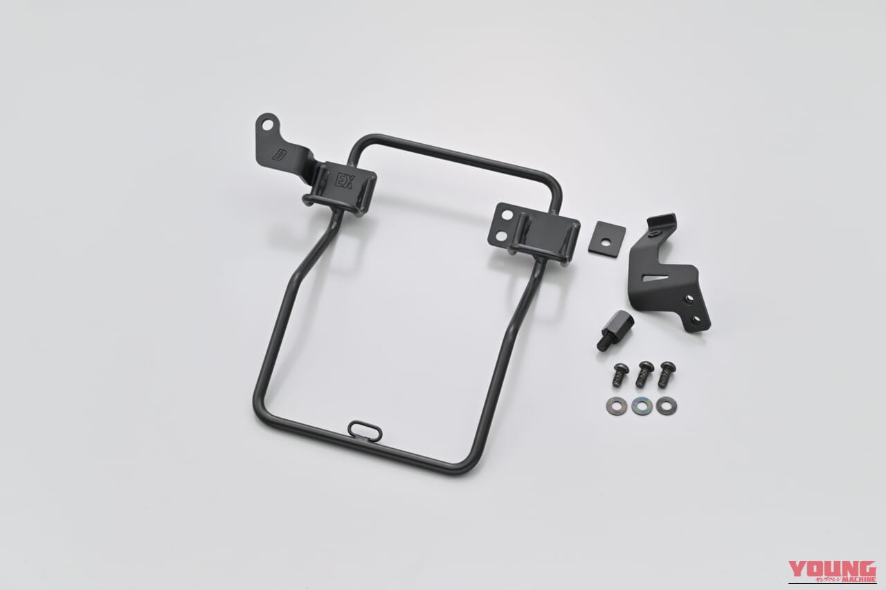 DAYTONA サドルバッグサポート(ベルトループ一体型) CC110('18~'25) 【EX-TOUCH対応】|【クロスカブ110カスタム】積載革命! デイトナ「サドルバッグサポート」でキャンプツーリング仕様にしよう