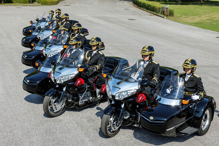 華やかなパレードの裏で彼らは何を視ているのか? ホンダが明かした「皇宮警察・側車隊」という究極のプロフェッショナル|華やかなパレードの裏で彼らは何を視ているのか? ホンダが明かした「皇宮警察・側車隊」という究極のプロフェッショナル