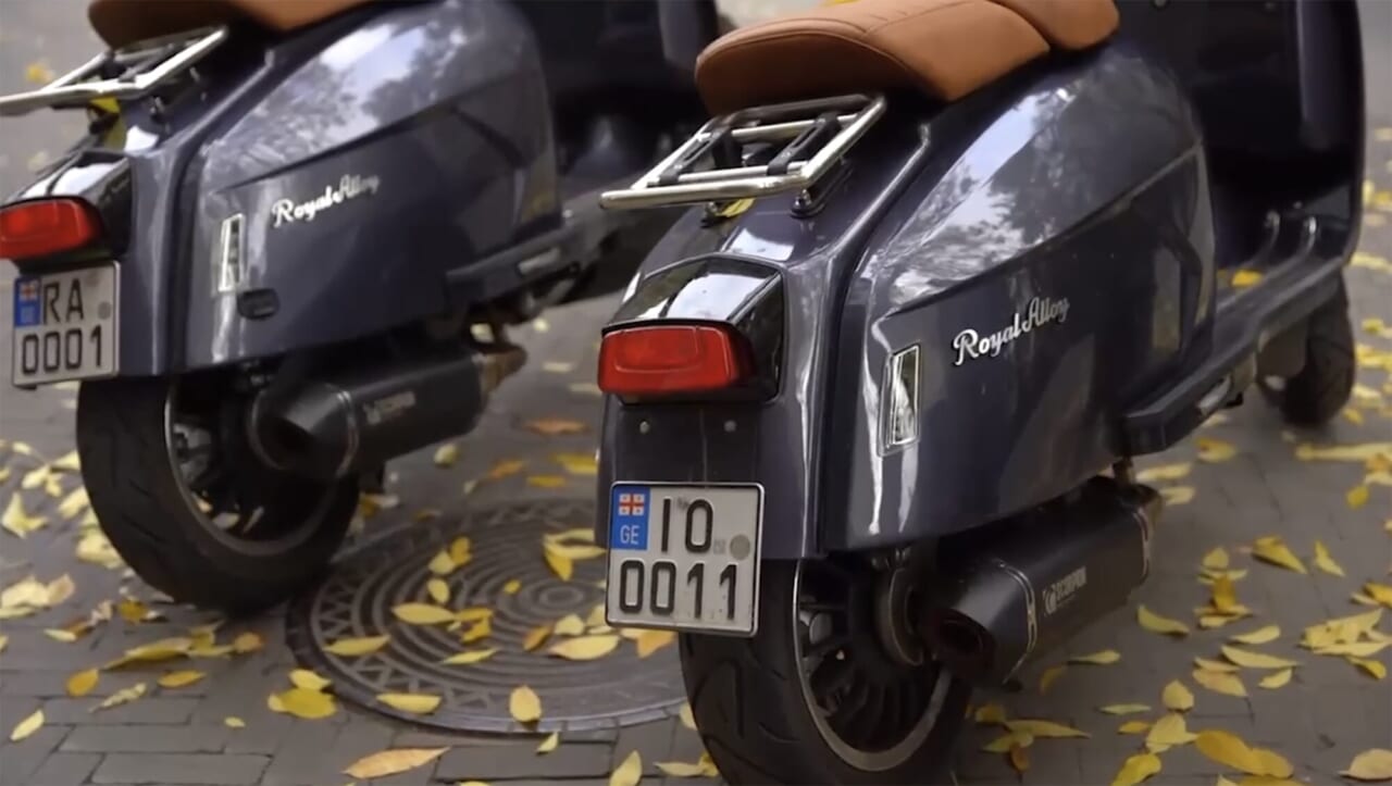 RoyalAlloy|ロイヤルアロイ|GP250SE|【RoyalAlloy】鉄スクーターの質感と現代技術が融合・GP250SE