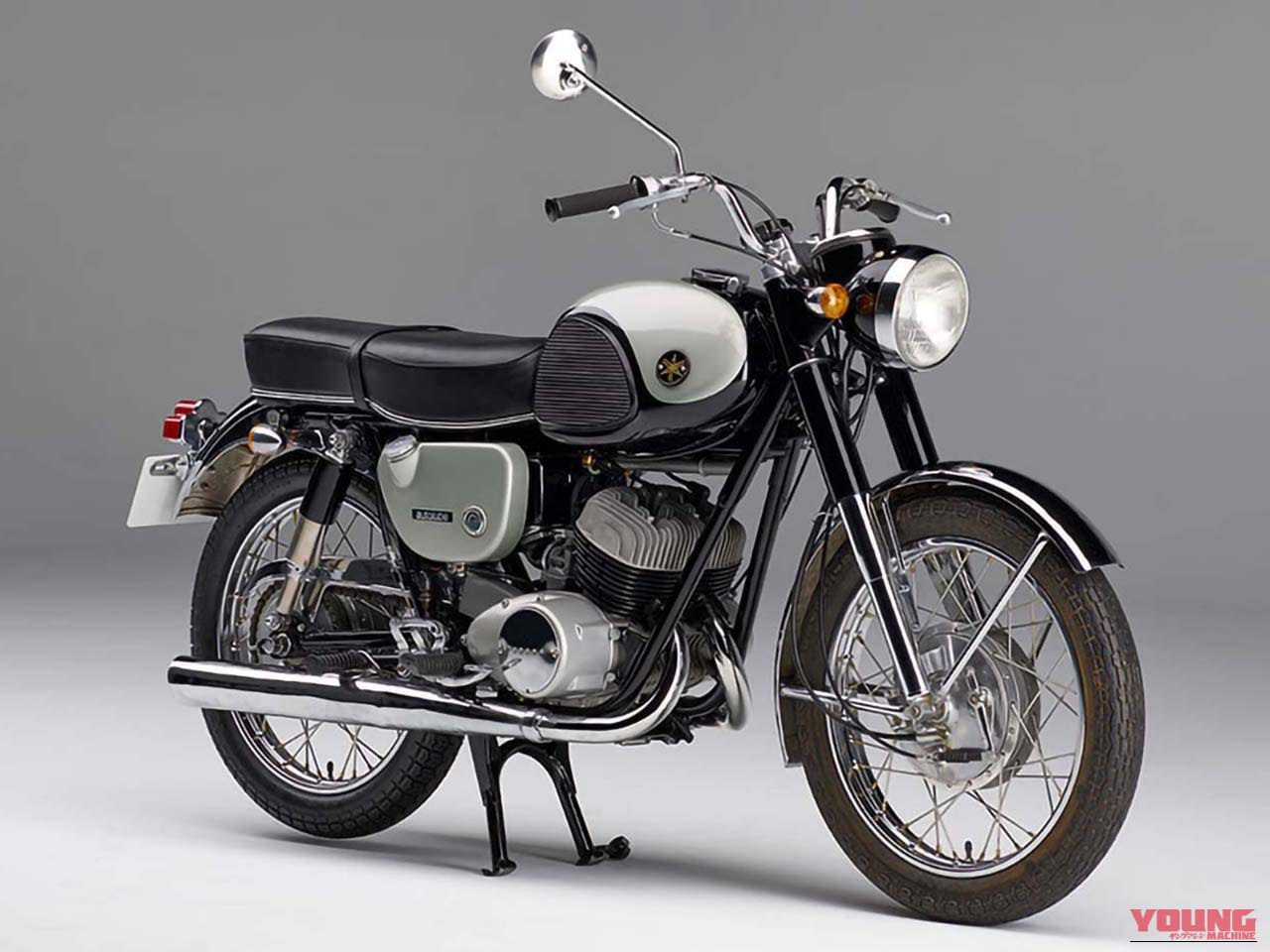 ヤマハ|YDS3|1964年モデル|「えっ、50年前のヤマハのバイクが?」「これ本物なのか」防弾仕様(設定)の当時ものが1966年からタイムスリップ!