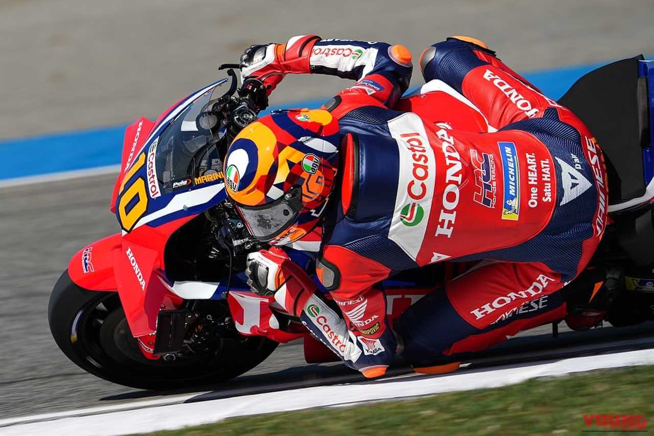 ルカ・マリーニ(ホンダHRCカストロール)｜【2026最新】MotoGPヘルメット勢力図｜シェア1位をSHOEIが奪取！レプリカモデルの販売やキャンペーンの情報もお届け