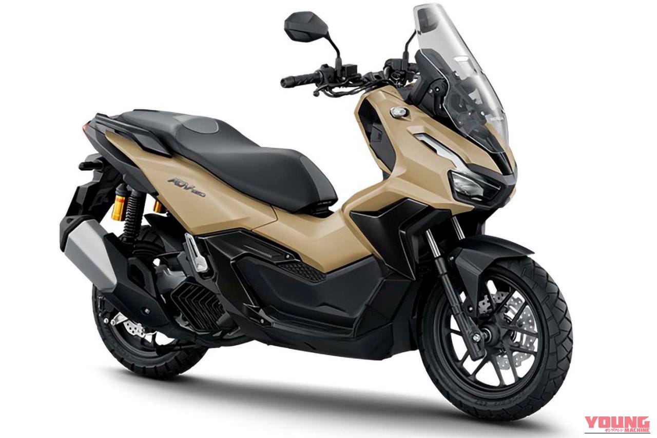 ホンダ|ADV160|タイ仕様|2026年モデル|ホンダ新型「ADV160」登場! 5インチTFTを採用、“ブラックエディション”も新設定の軽二輪スクーター【海外】