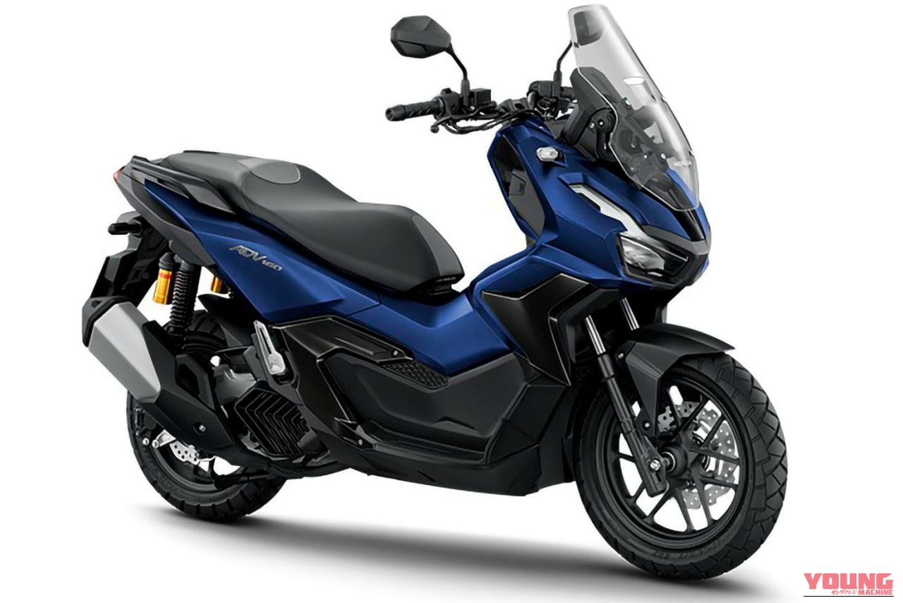 ホンダ｜ADV160｜タイ仕様｜2026年モデル｜ホンダ新型「ADV160」登場！ 5インチTFTを採用、“ブラックエディション”も新設定の軽二輪スクーター【海外】