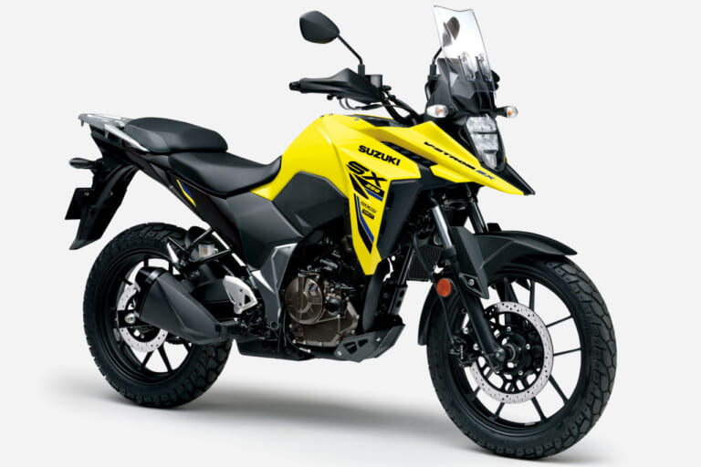 スズキ|Vストローム250SX|2026年モデル|60万円切りをキープ! スズキ「Vストローム250SX」の2026年モデル登場、新色とグラフィック変更で全カラー刷新