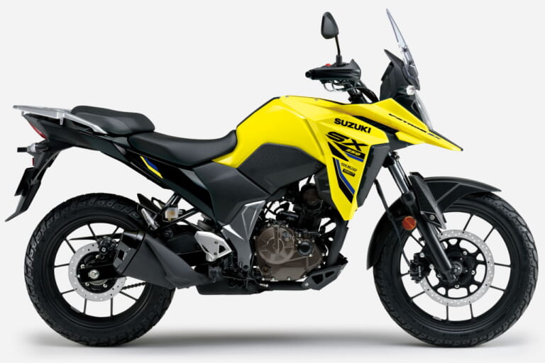 スズキ|Vストローム250SX|2026年モデル|60万円切りをキープ! スズキ「Vストローム250SX」の2026年モデル登場、新色とグラフィック変更で全カラー刷新