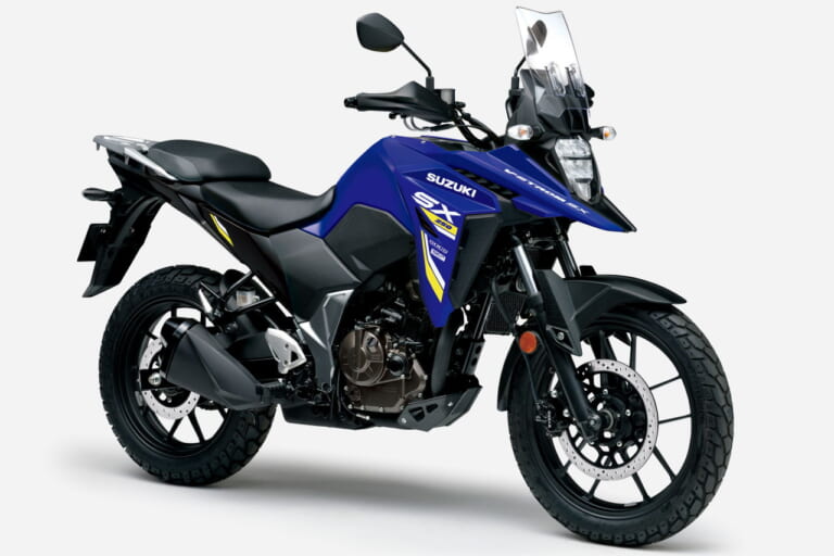 スズキ｜Vストローム250SX｜2026年モデル｜60万円切りをキープ！ スズキ「Vストローム250SX」の2026年モデル登場、新色とグラフィック変更で全カラー刷新