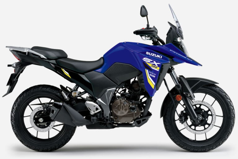 スズキ|Vストローム250SX|2026年モデル|60万円切りをキープ! スズキ「Vストローム250SX」の2026年モデル登場、新色とグラフィック変更で全カラー刷新