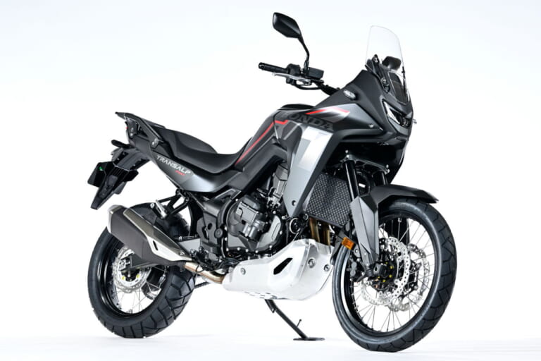 ホンダ|XL750トランザルプ|海外仕様|ホンダが大阪・東京・名古屋モーターサイクルショーの出展概要を発表! 電動ターボマシンやEクラッチ新搭載車、電動スポーツバイクなど展示