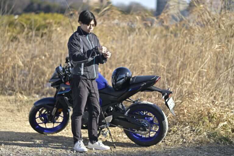 RY1003 2Wayジャケット|ワイズギアの新作ヘルメットは「音叉マーク」推し!なんと、フルフェイスが16,500円、スライドサンバイザー付き万能ジェットが17,050円だ!