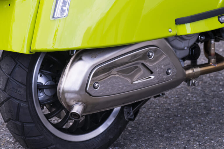 RoyalAlloy|ロイヤルアロイ|GP250SE|サイレンサー|マフラー|【RoyalAlloy】鉄スクーターの質感と現代技術が融合・GP250SE