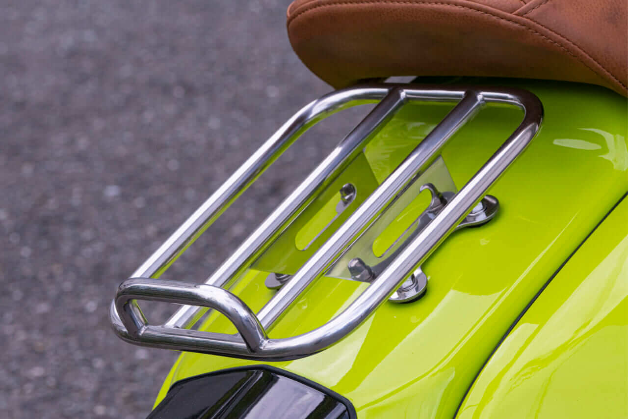 RoyalAlloy|ロイヤルアロイ|GP250SE|リアキャリア|【RoyalAlloy】鉄スクーターの質感と現代技術が融合・GP250SE