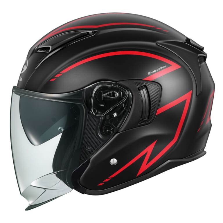 Kabuto EXCEED-2 SPRIA|インナーサンシェード付きヘルメット・Kabuto『EXCEED-2』に新グラフィック『SPRIA』登場!