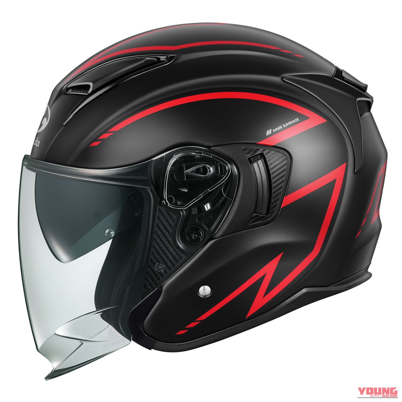 Kabuto EXCEED-2 SPRIA|インナーサンシェード付きヘルメット・Kabuto『EXCEED-2』に新グラフィック『SPRIA』登場!