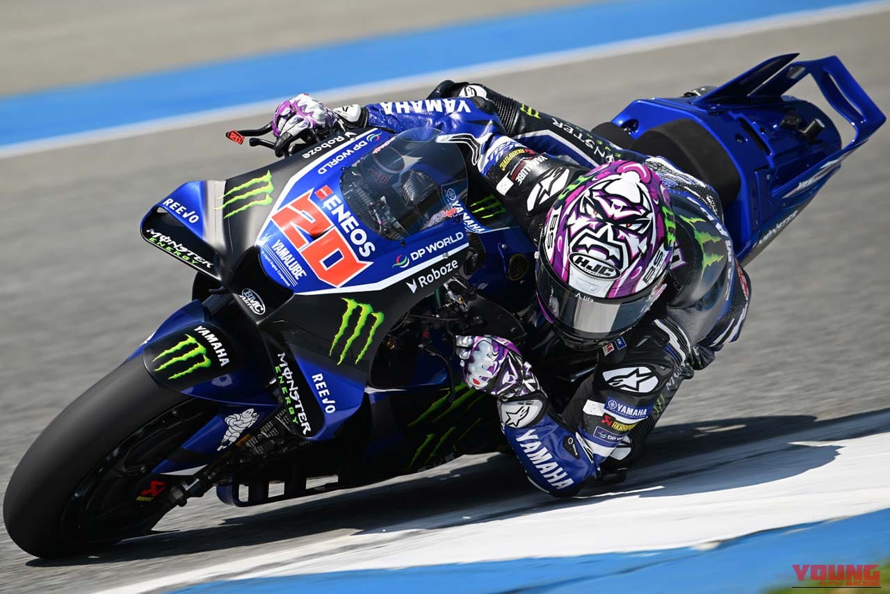 ファビオ・クアルタラロ(モンスターエナジーヤマハMotoGP)｜【2026最新】MotoGPヘルメット勢力図｜シェア1位をSHOEIが奪取！レプリカモデルの販売やキャンペーンの情報もお届け