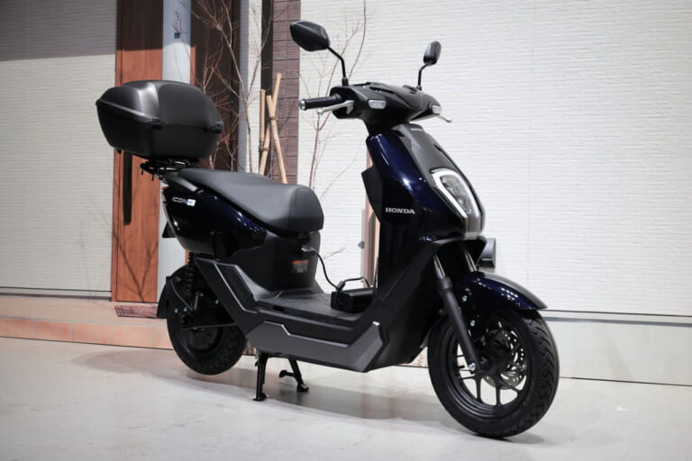 ホンダ|アイコンe:|2026年モデル|補助金なしで22万円! ホンダが『充電インフラなし』でも使える新型EV原付「ICON e:」を発表