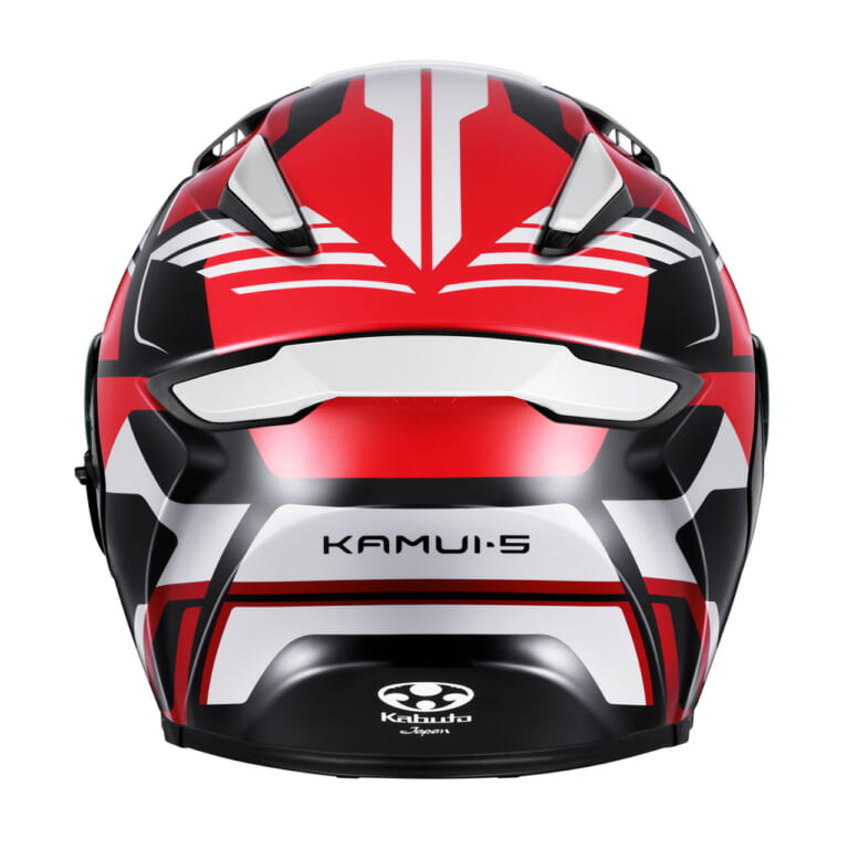 Kabuto KAMUI-5 GRAVIX|インナーサンシェード付きフルフェイス・Kabuto「KAMUI-5」に2つのグラフィックモデルが登場
