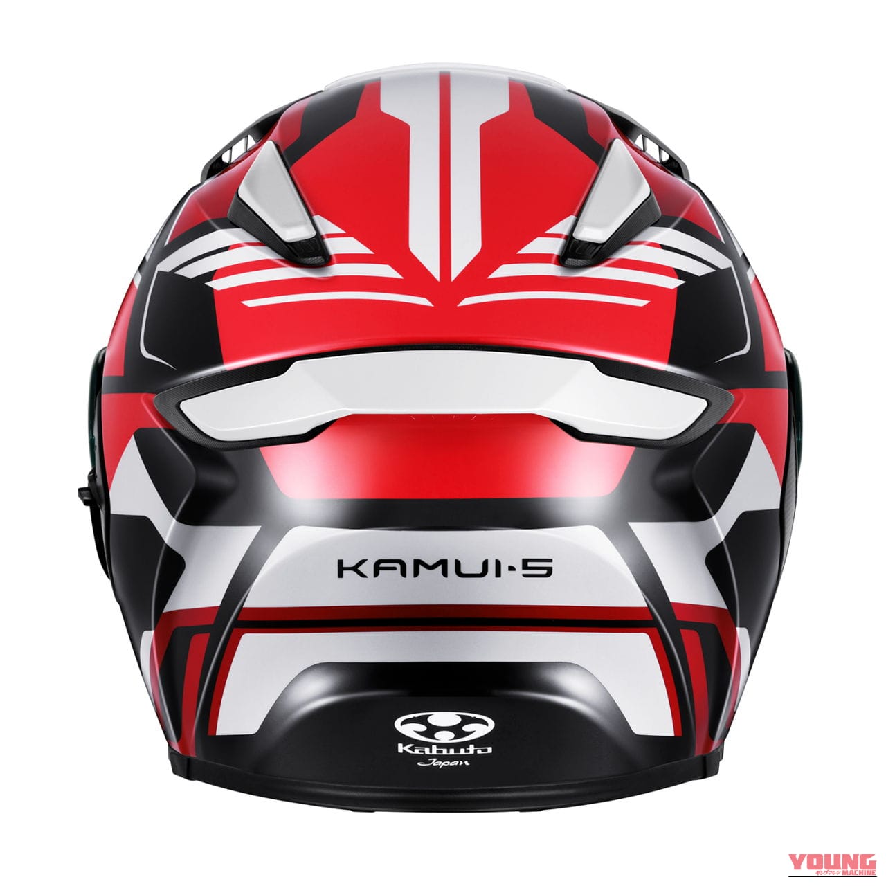 |インナーサンシェード付きフルフェイス・Kabuto「KAMUI-5」に2つのグラフィックモデルが登場
