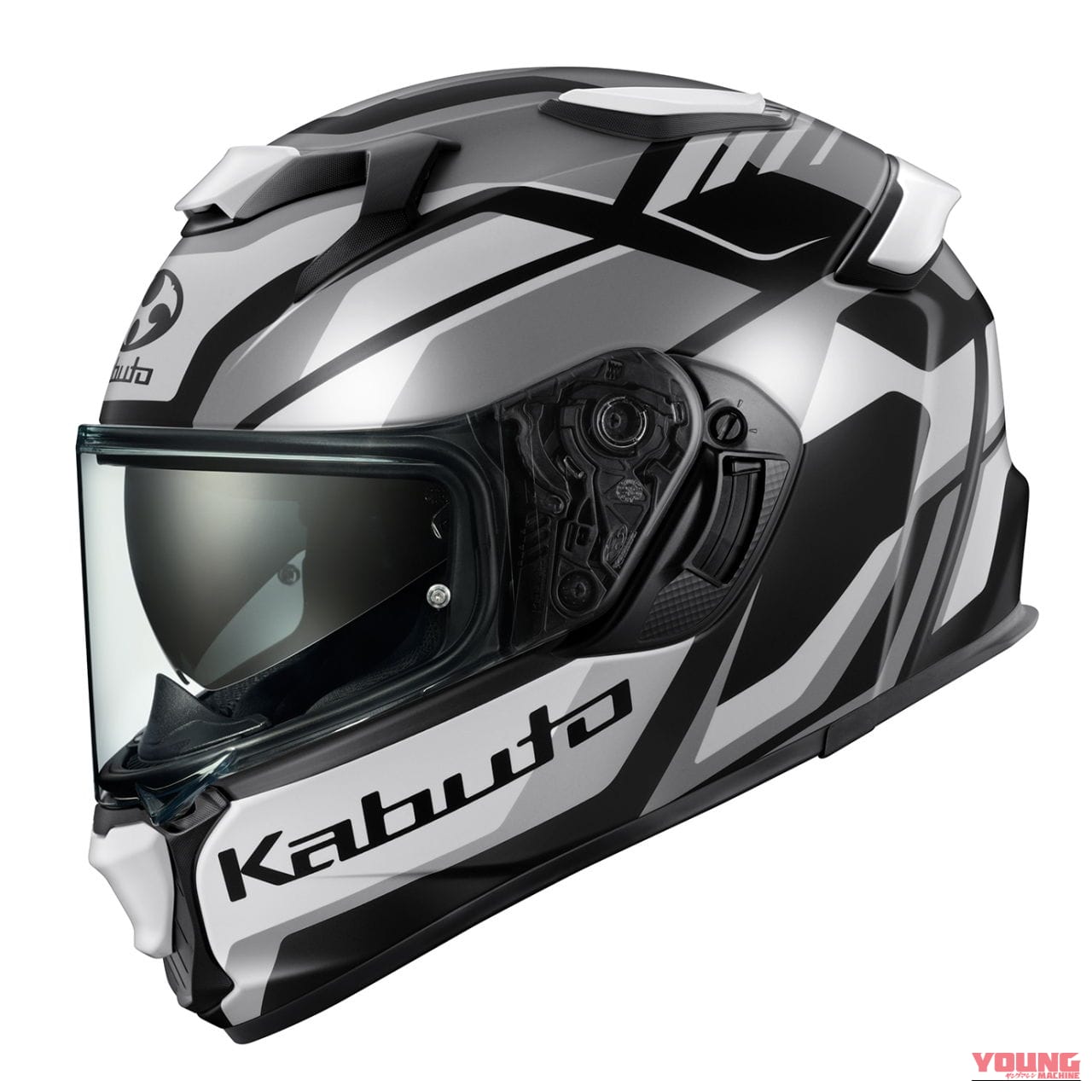 Kabuto KAMUI-5 GRAVIX|インナーサンシェード付きフルフェイス・Kabuto「KAMUI-5」に2つのグラフィックモデルが登場