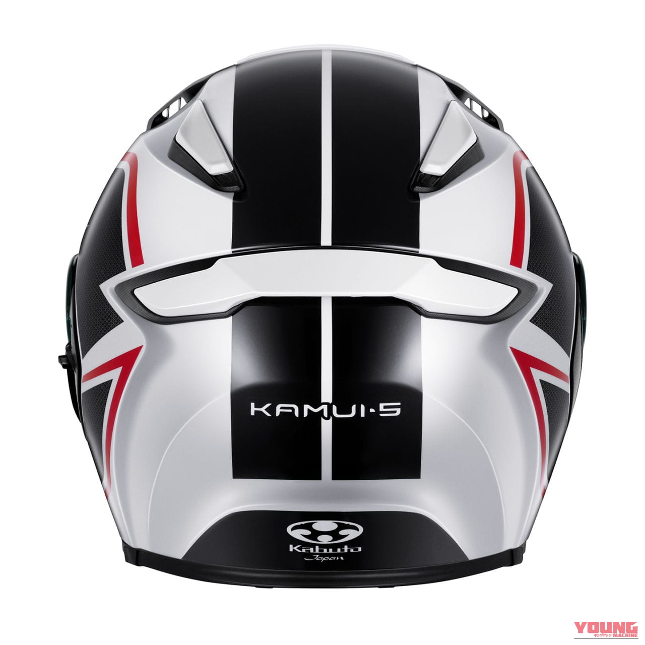 |インナーサンシェード付きフルフェイス・Kabuto「KAMUI-5」に2つのグラフィックモデルが登場