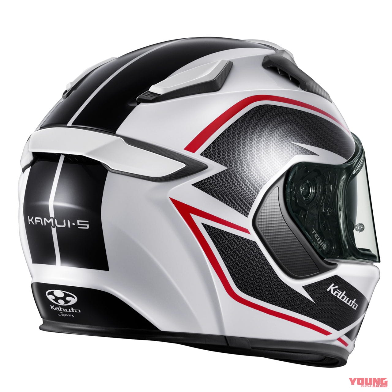 ｜インナーサンシェード付きフルフェイス・Kabuto「KAMUI-5」に2つのグラフィックモデルが登場