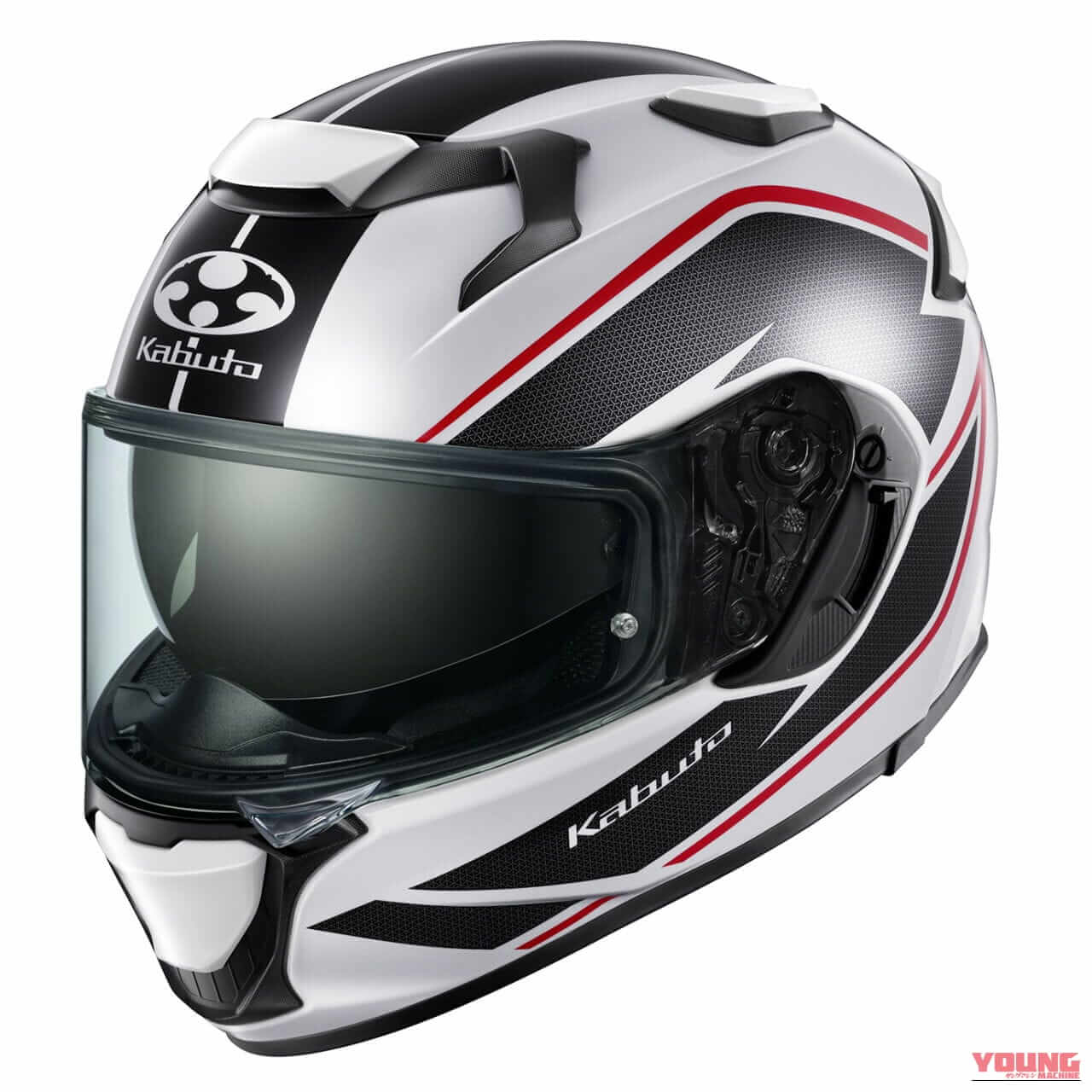 |インナーサンシェード付きフルフェイス・Kabuto「KAMUI-5」に2つのグラフィックモデルが登場