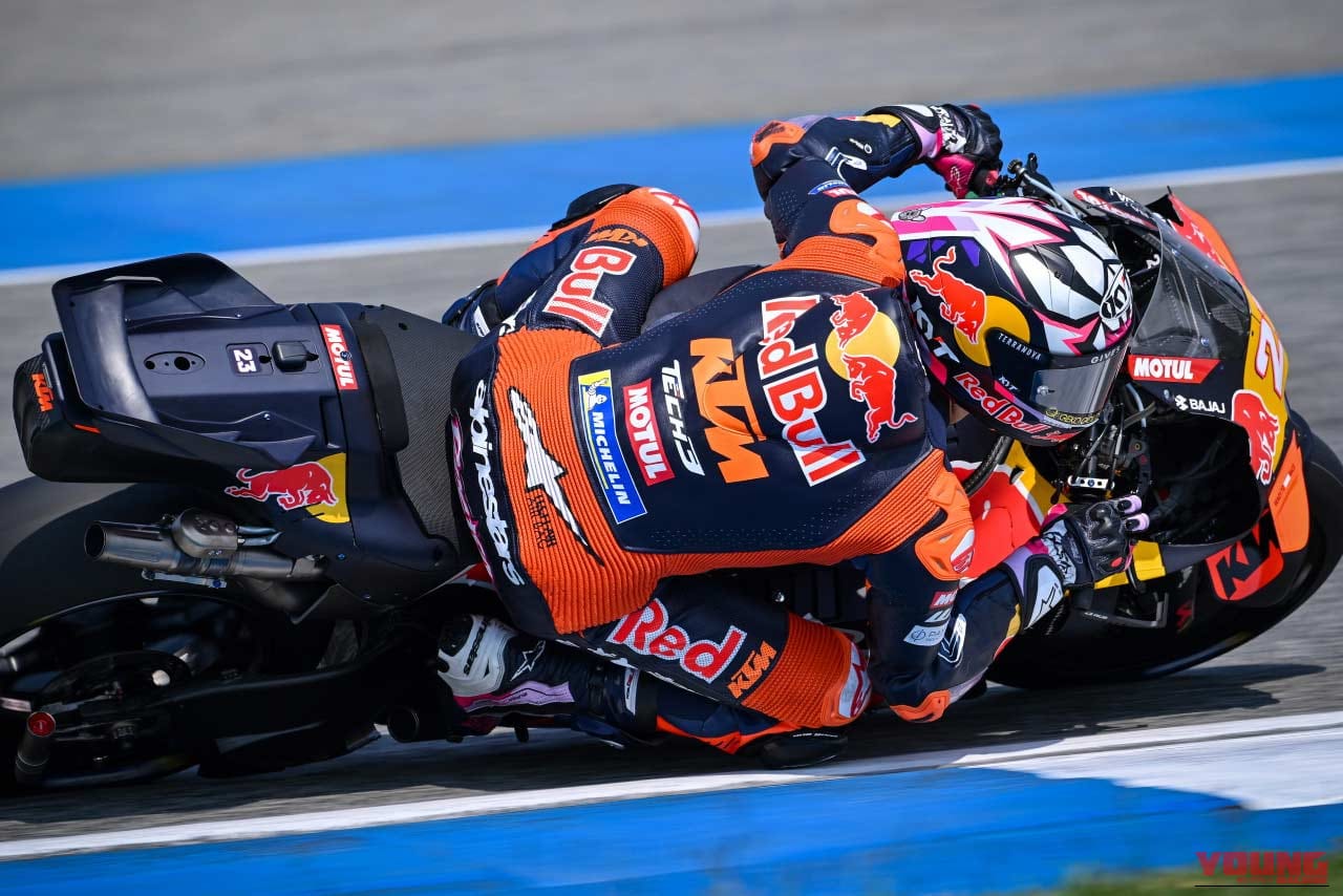 エネア・バスティアニーニ(レッドブルKTMテック3)|【2026最新】MotoGPヘルメット勢力図|シェア1位をSHOEIが奪取!レプリカモデルの販売やキャンペーンの情報もお届け