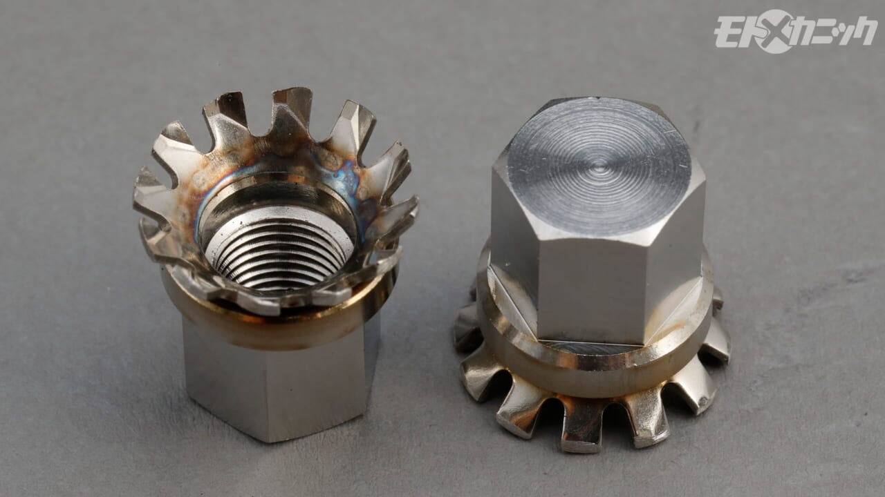 NGC｜タイヤバルブ放電ナット｜トランポユーザー注目!! NGC除電シリーズ最新作、キャップ一体型タイヤバルブ放電ナットが新発売