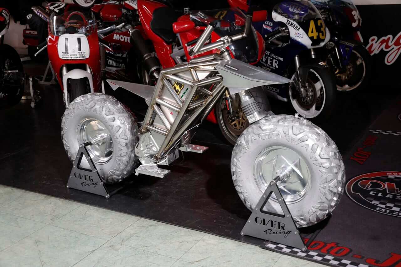 RIDE DESIGN|EVプロジェクト|月面探索電動バイク|オーヴァー|「楽しく、カッコよく、そして安全に」オーヴァーレーシングプロジェクツのモノ作りと話題のホンダCB1000Fの開発開始