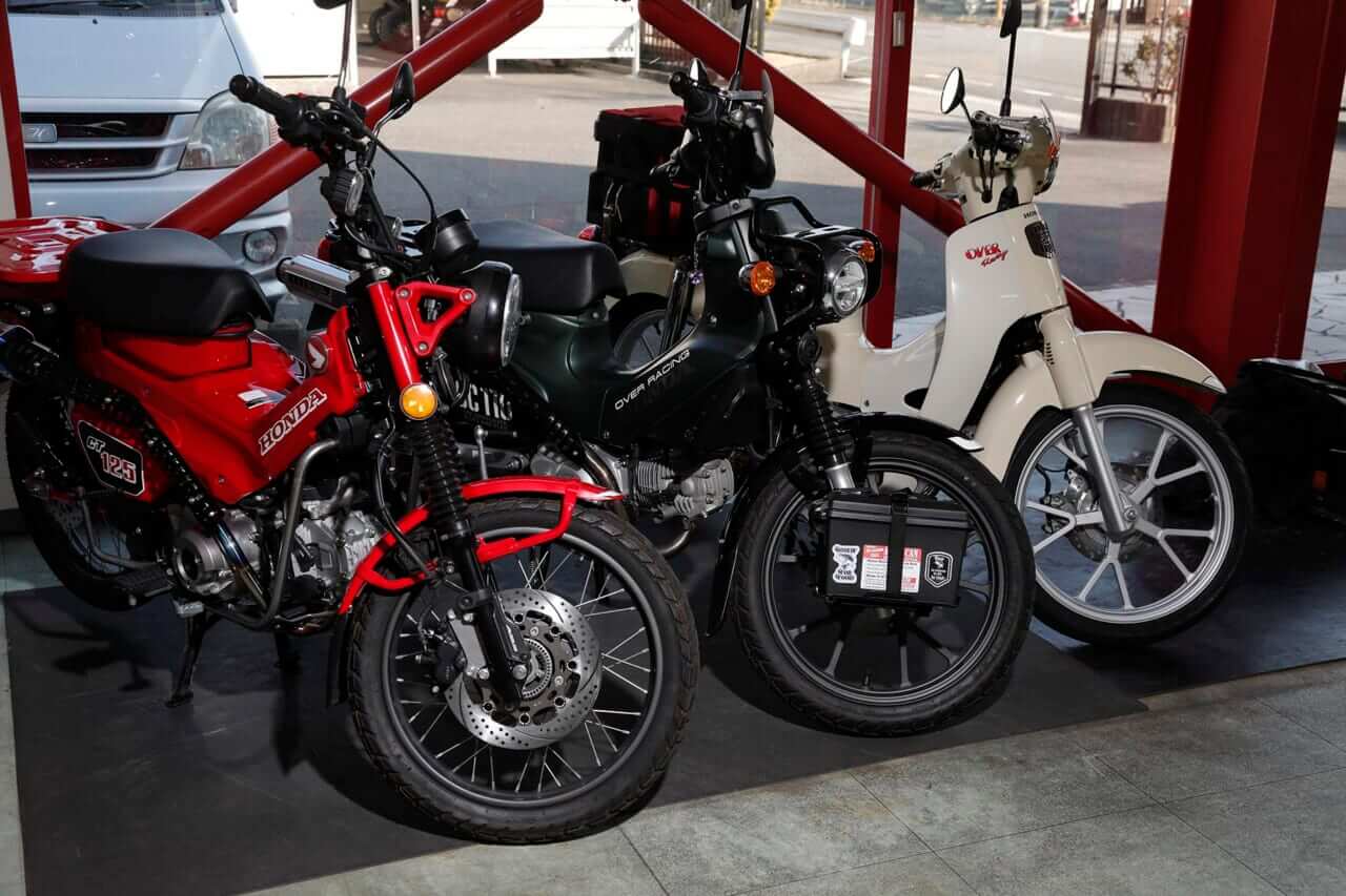 CT125ハンターカブ|クロスカブ|オーヴァー|「楽しく、カッコよく、そして安全に」オーヴァーレーシングプロジェクツのモノ作りと話題のホンダCB1000Fの開発開始