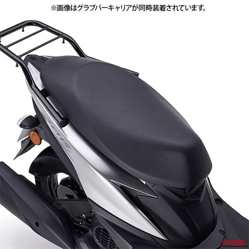 YAMAHA JOG ONE|【ヤマハ(YAMAHA)カスタム】足つき20mmダウンの「ローダウンシート」も! JOG ONEの快適性を高める純正アクセサリが続々登場