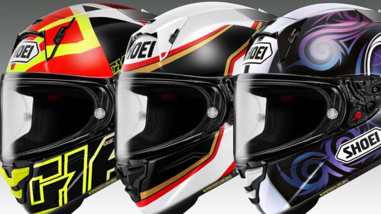 SHOEI X-Fifteen DIGGIA2 / RAINEY / KAGAYAMA|レプリカからマン島TT仕様まで! 2026年5月に手に入れたい大注目の新型ヘルメット3選【SHOEI/HJC】