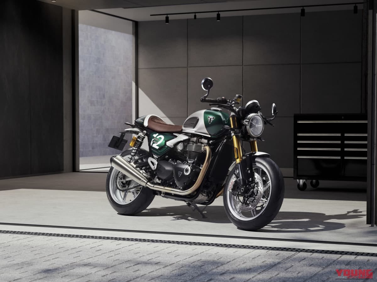 Triumph Speed Twin 1200 Cafe Racer Edition|【世界限定800台】トライアンフ「スピードツイン1200 カフェレーサー・エディション」登場:セパハン/シングルシート採用の完成形ネオクラ