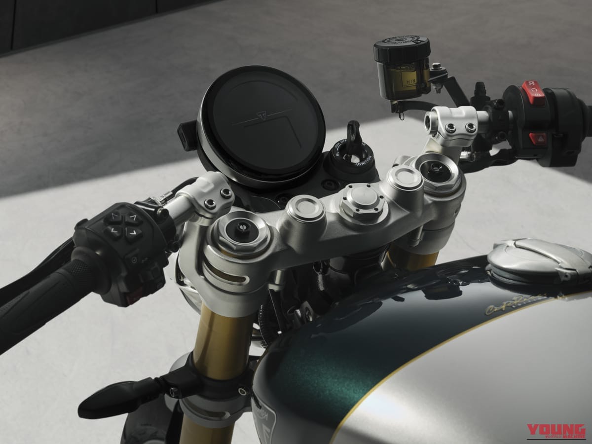 Triumph Speed Twin 1200 Cafe Racer Edition｜【世界限定800台】トライアンフ「スピードツイン1200 カフェレーサー・エディション」登場：セパハン/シングルシート採用の完成形ネオクラ