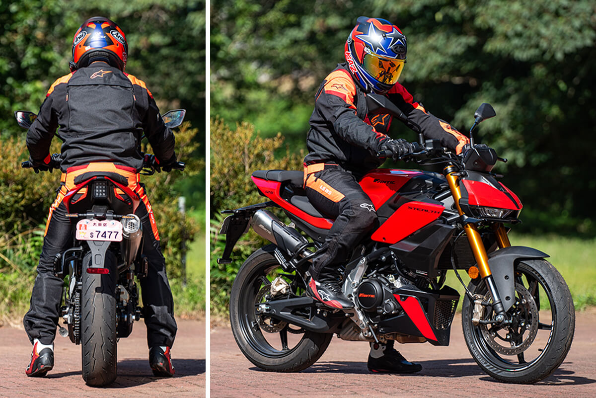 FANTIC｜ファンティック｜STEALTH125｜ステルス125｜あしつき｜【FANTIC】ルックスも走りもクラスの枠を越えたストリートファイターモデル・ステルス125