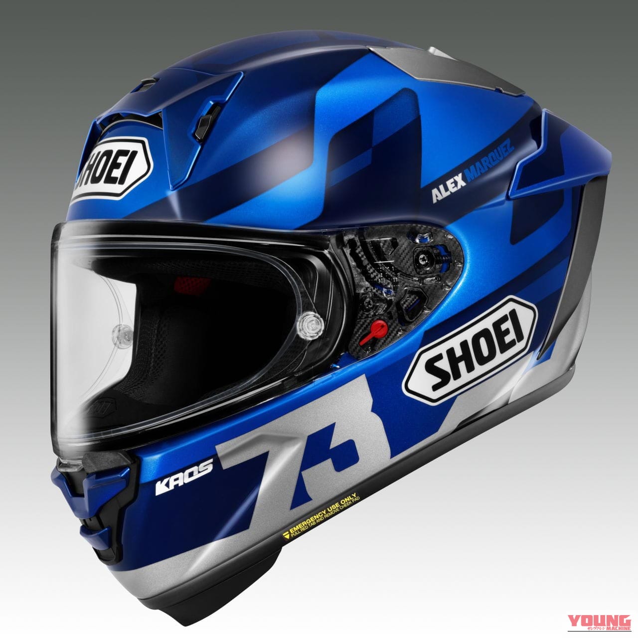 X-Fifteen エーマルケス・セブンティスリー・ブイスリー|【2026最新】MotoGPヘルメット勢力図|シェア1位をSHOEIが奪取!レプリカモデルの販売やキャンペーンの情報もお届け