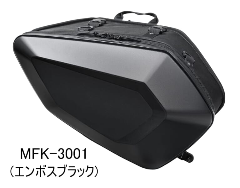 カービングシェルケース2｜【新商品】小型シートに完全フィット！ステー不要のスポーツシェイプサイドバッグ「カービングシェルケース2」がタナックスから新発売！