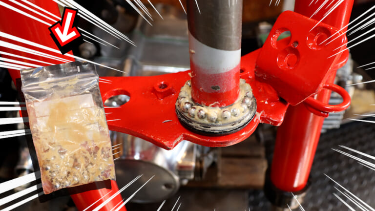 【DIY整備の裏技】小さいボールベアリングの超簡単インストール方法:「面倒くさい→もっとやりたい」になった!