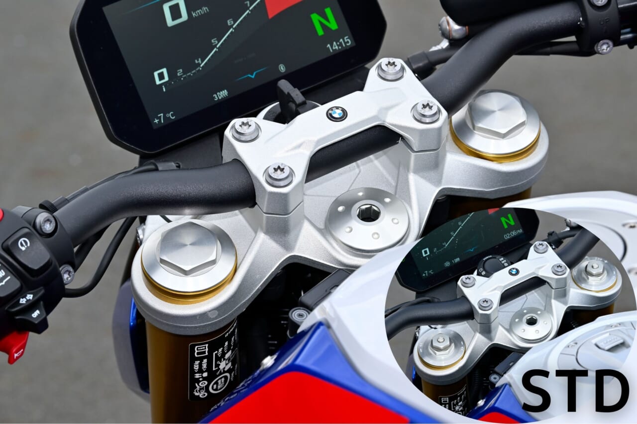 F900シリーズLow仕様｜BMWのF900シリーズはLowダウン仕様を選べば空前絶後に足着き性が良くなる！　