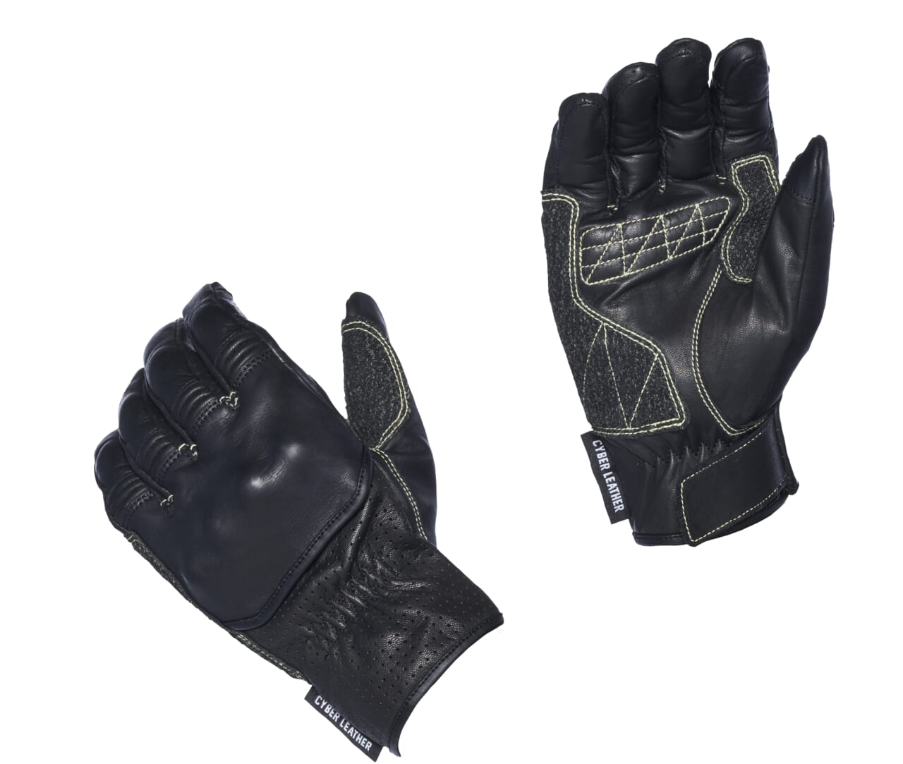 YL4007 CYBERLEATHER プロテクト グローブ｜ワイズギアの新作ヘルメットは「音叉マーク」推し！なんと、フルフェイスが16,500円、スライドサンバイザー付き万能ジェットが17,050円だ！