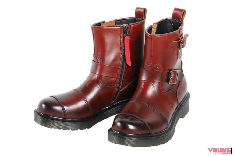 HS-B10 レディースシフトガード付レザーZIPエンジニアブーツ|デグナー新作|プロテクターに2XL、レディースブーツに25cmが登場!待望の新サイズ追加