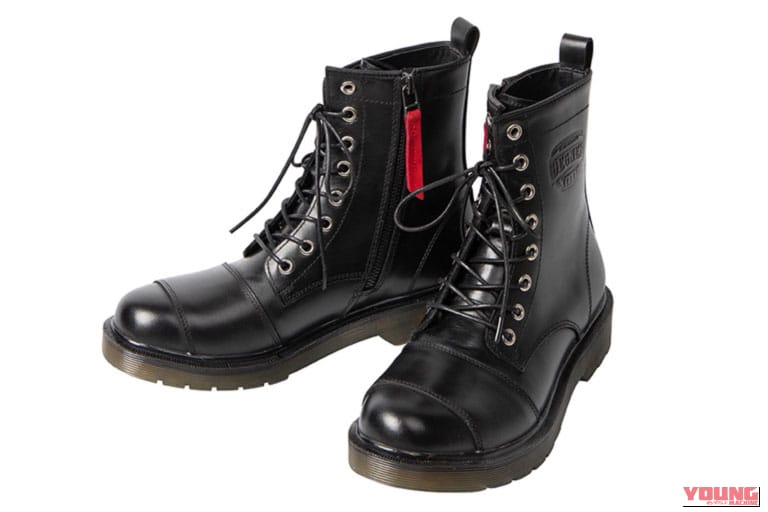 HS-B8A レディースシフトガード付レザーZIPブーツ|デグナー新作|プロテクターに2XL、レディースブーツに25cmが登場!待望の新サイズ追加