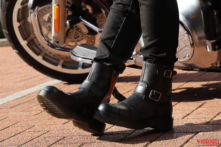 HS-B10 レディースシフトガード付レザーZIPエンジニアブーツ｜デグナー新作｜プロテクターに2XL、レディースブーツに25cmが登場！待望の新サイズ追加