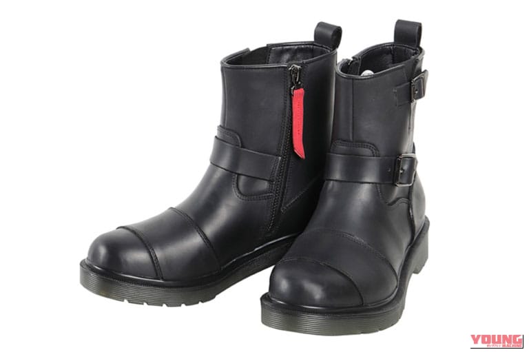 HS-B10 レディースシフトガード付レザーZIPエンジニアブーツ｜デグナー新作｜プロテクターに2XL、レディースブーツに25cmが登場！待望の新サイズ追加