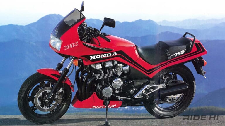 「ホンダこだわりの空冷4発!」水冷V4の登場後に開発した空冷4気筒CBX750Fは、人間の感性が前提の逸品だった