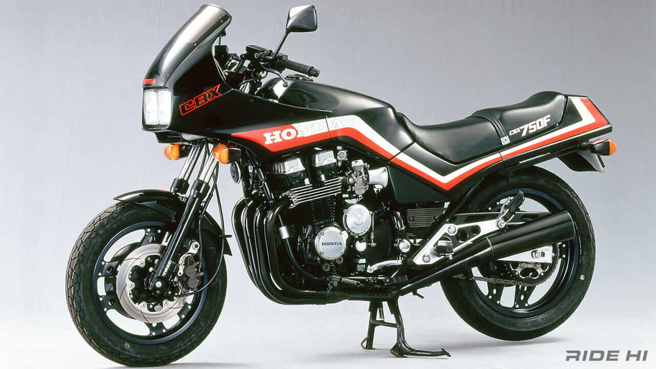 ホンダ｜CBX750F｜1983-1988｜「ホンダこだわりの空冷4発!」水冷V4の登場後に開発した空冷4気筒CBX750Fは、人間の感性が前提の逸品だった